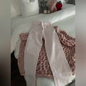 Pink Zara jeans